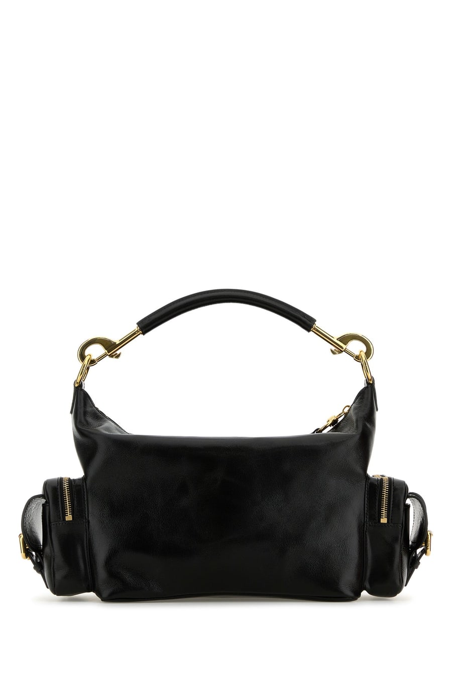 Chloé Borsa a mano Camera Bag in pelle nera, view 3