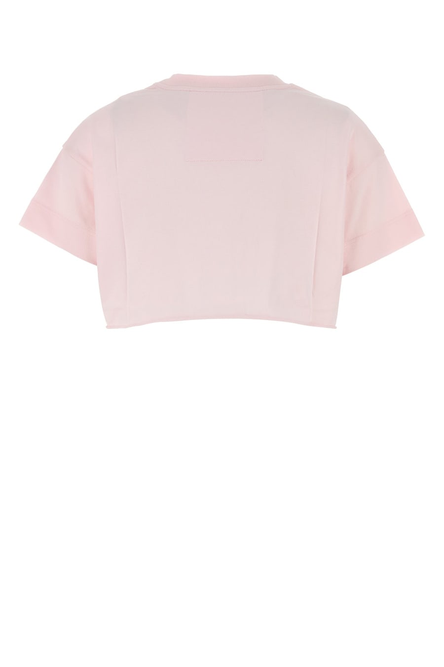 Givenchy Crop-top in cotone rosa pastello, view 2