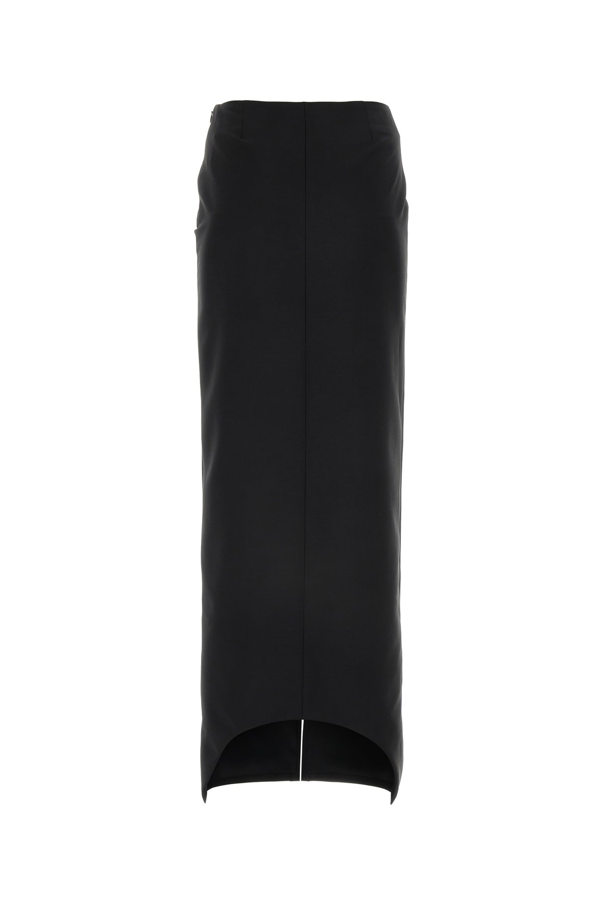 Givenchy Gonna in misto lana nera, view 2