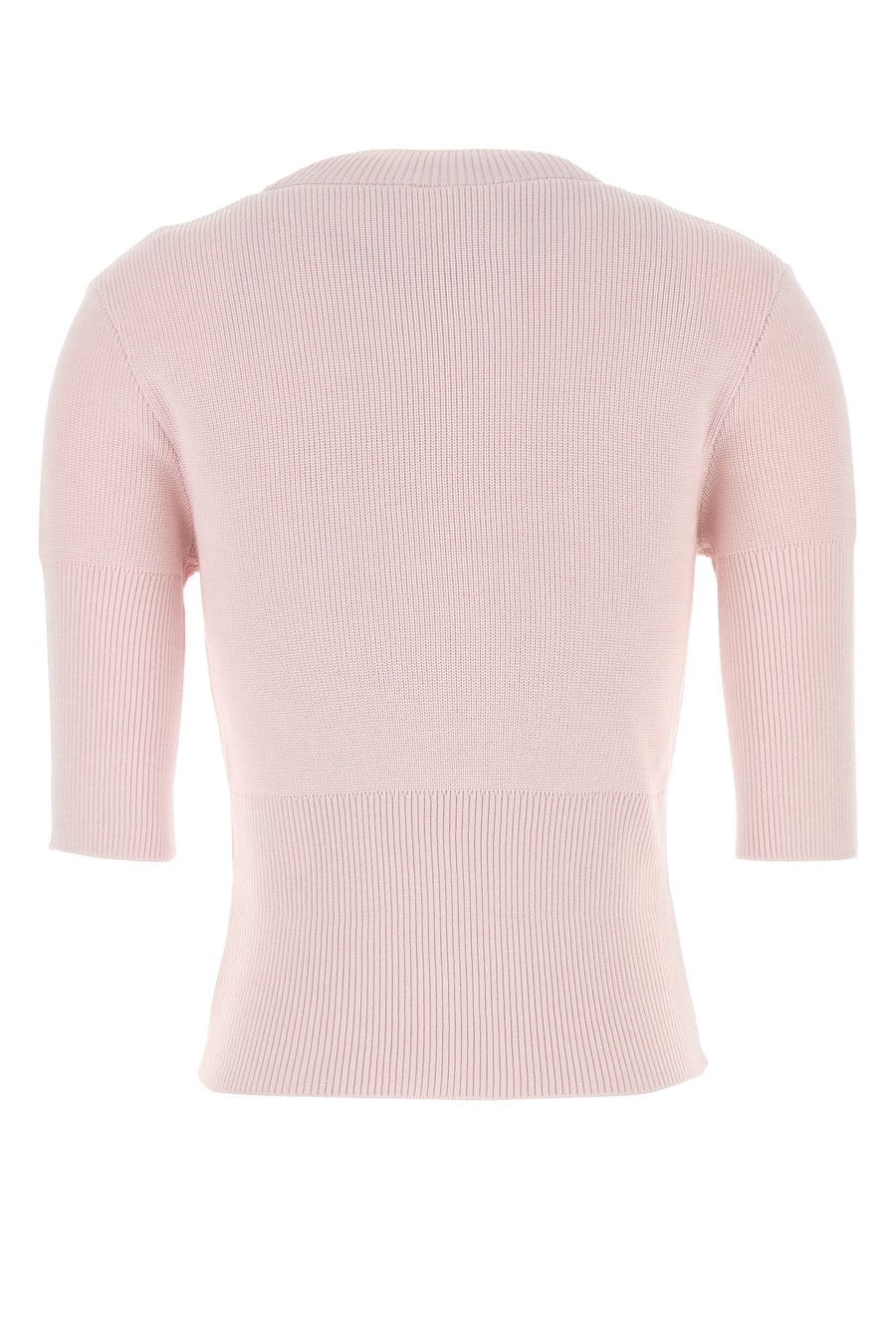 Givenchy Maglione in misto cotone rosa pastello, view 2