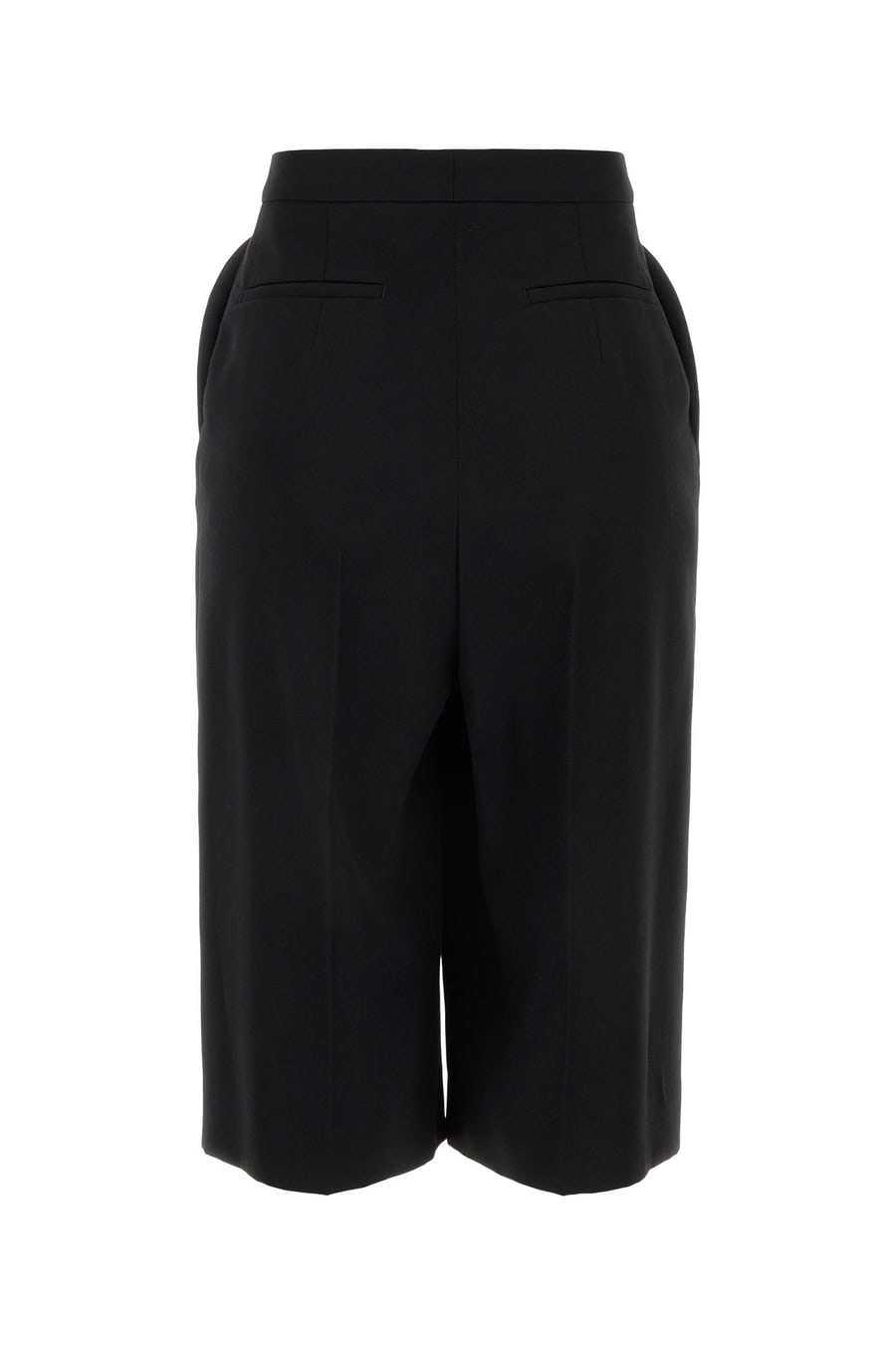 Givenchy Bermuda in lana nera, view 2