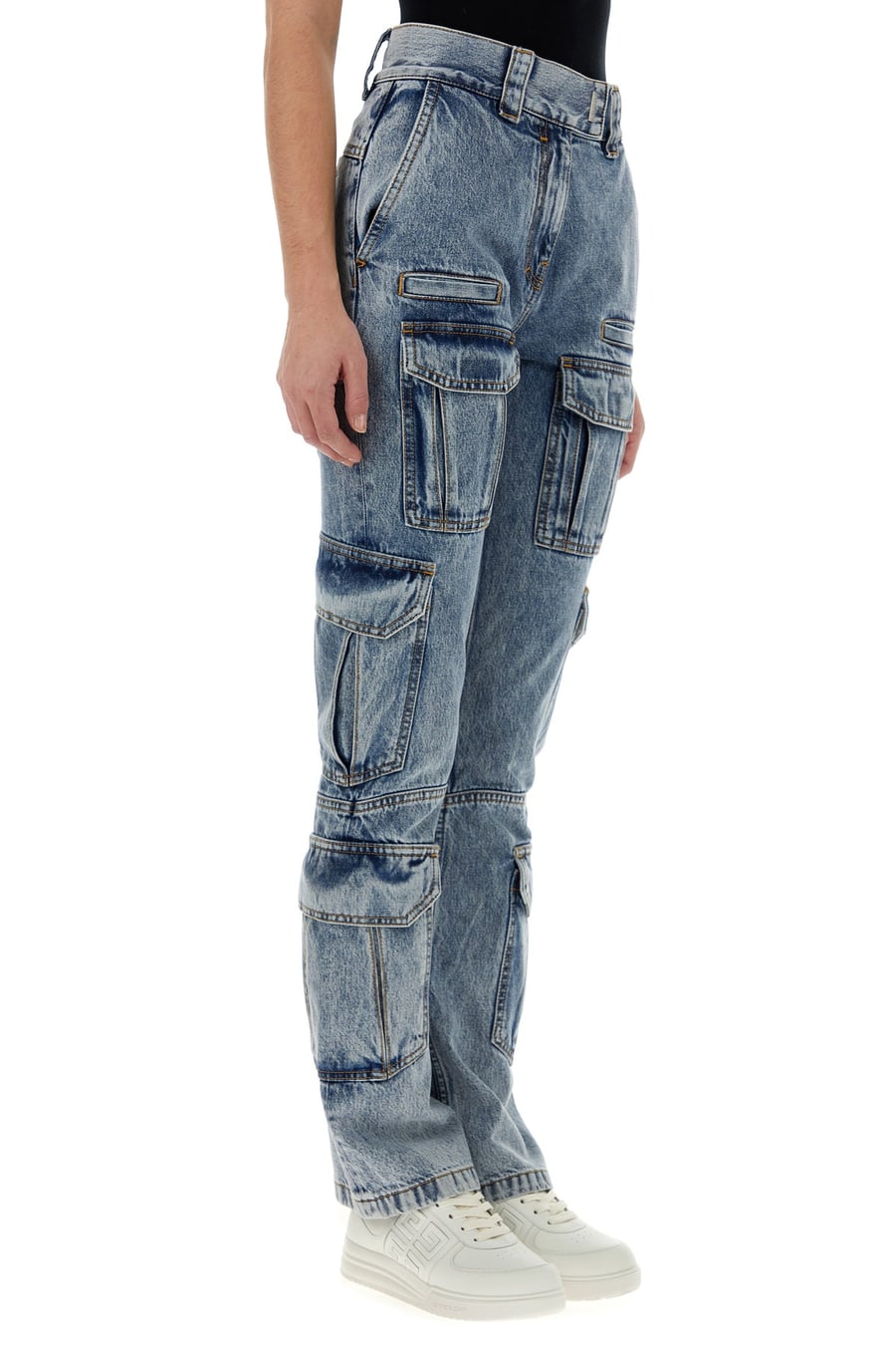 Givenchy Jeans cargo in denim, view 3