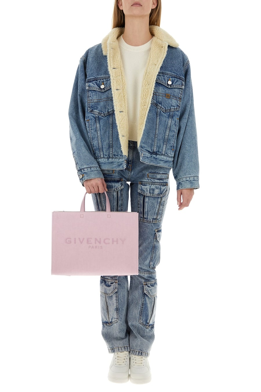 Givenchy Jeans cargo in denim, view 6
