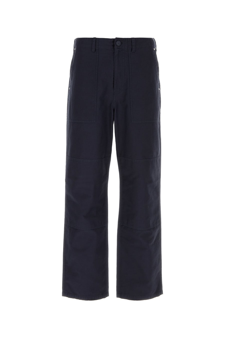 Givenchy Pantalone in cotone blu notte