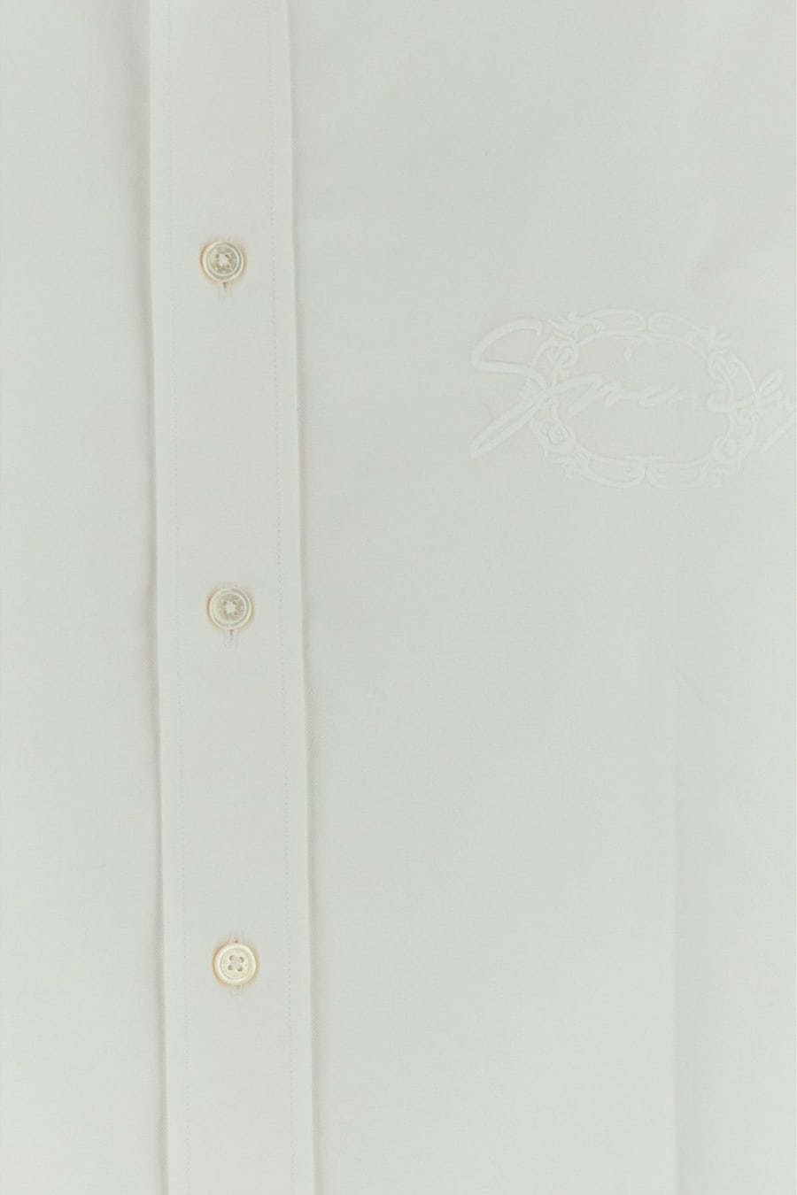 Givenchy Camicia in oxford bianco, view 3