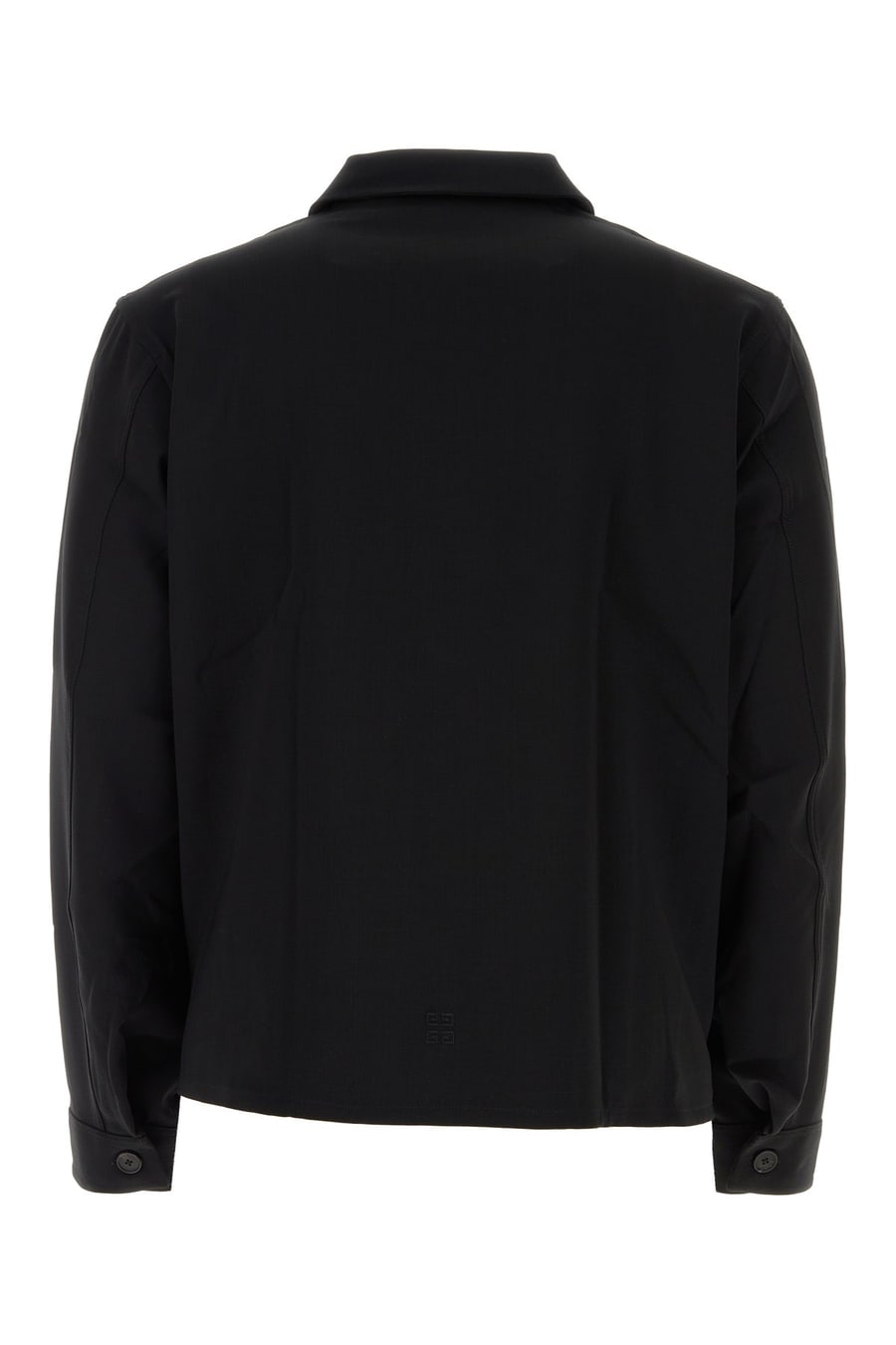 Givenchy Camicia in misto lana nera, view 2