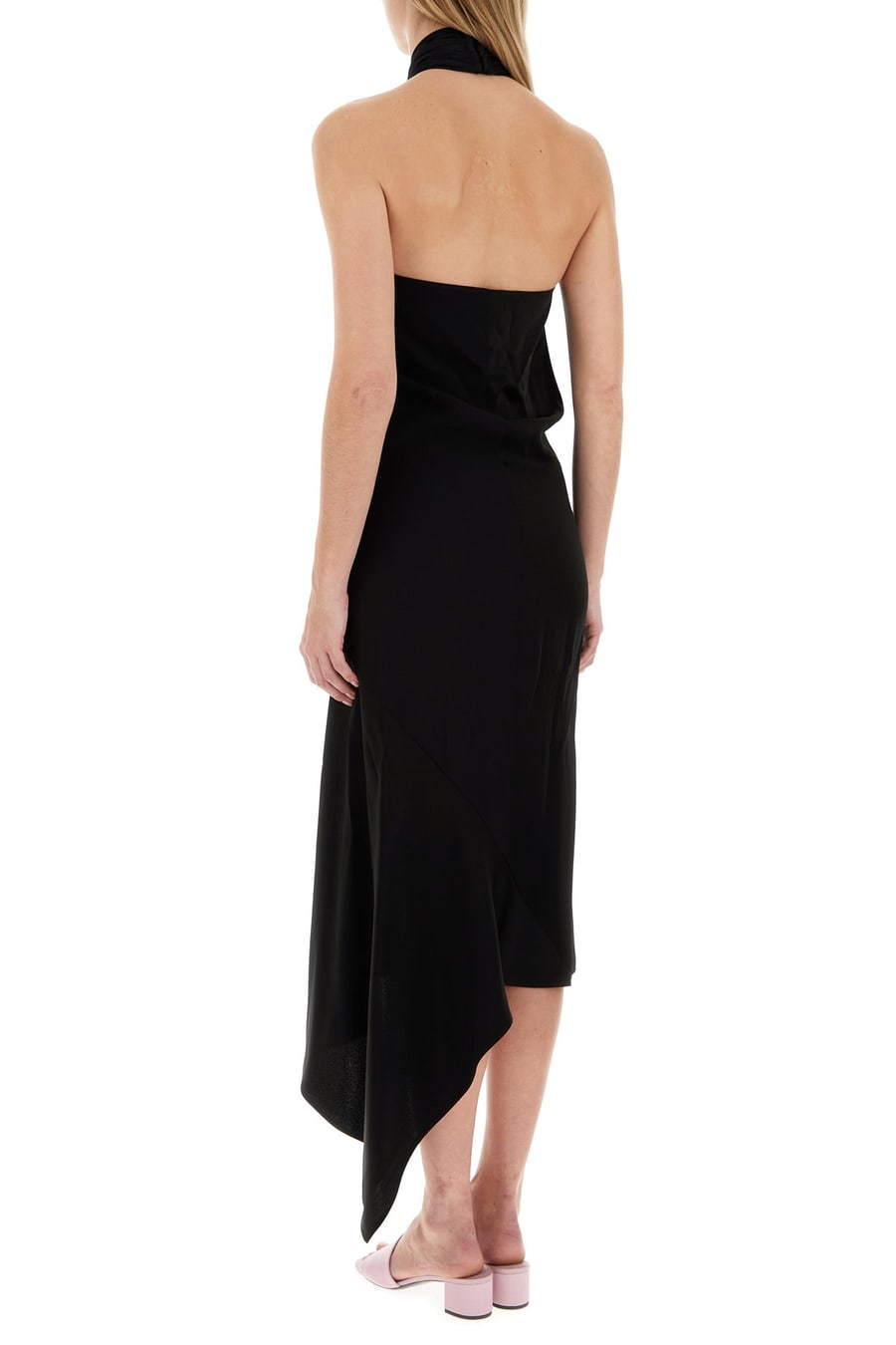 Givenchy Abito in crepe nero, view 4