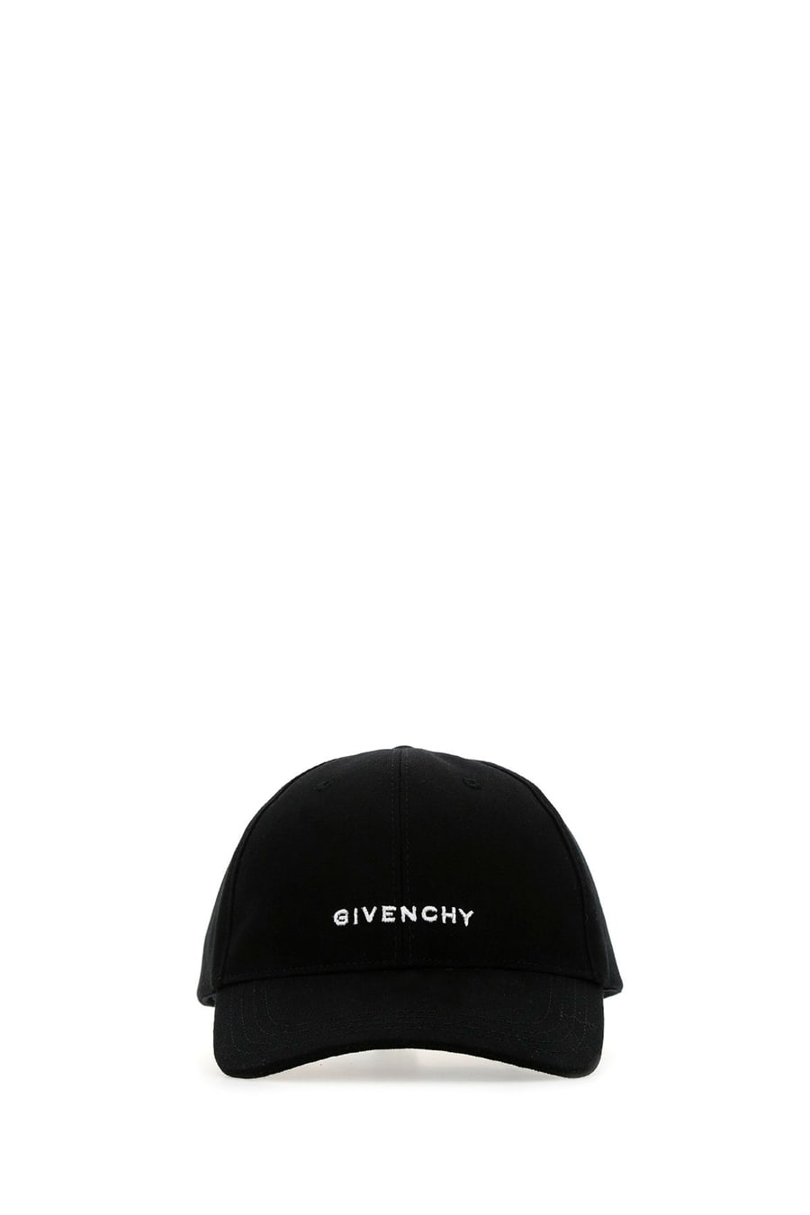 Givenchy Cappello da baseball in cotone nero
