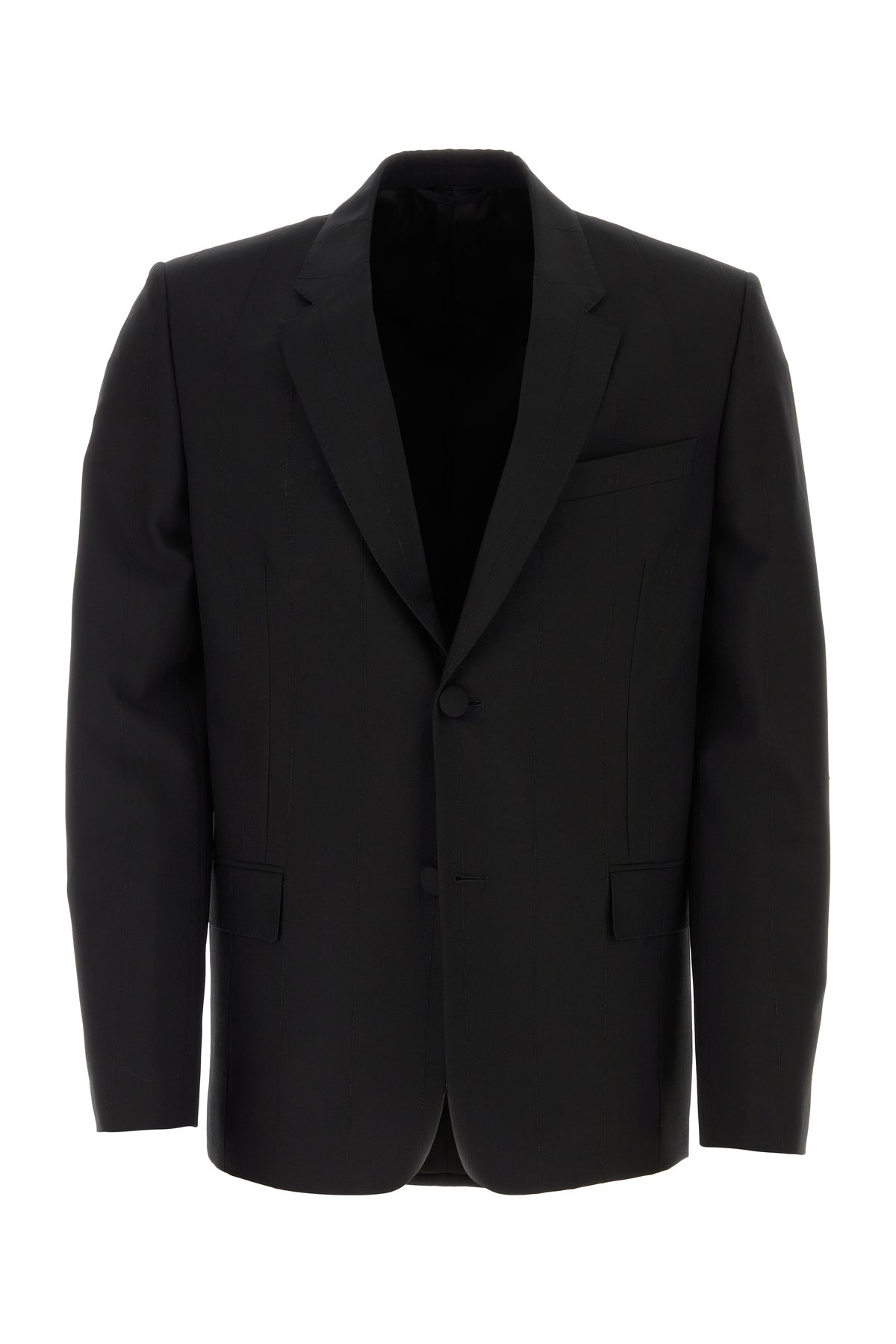 Givenchy Giacca in misto lana stretch nera