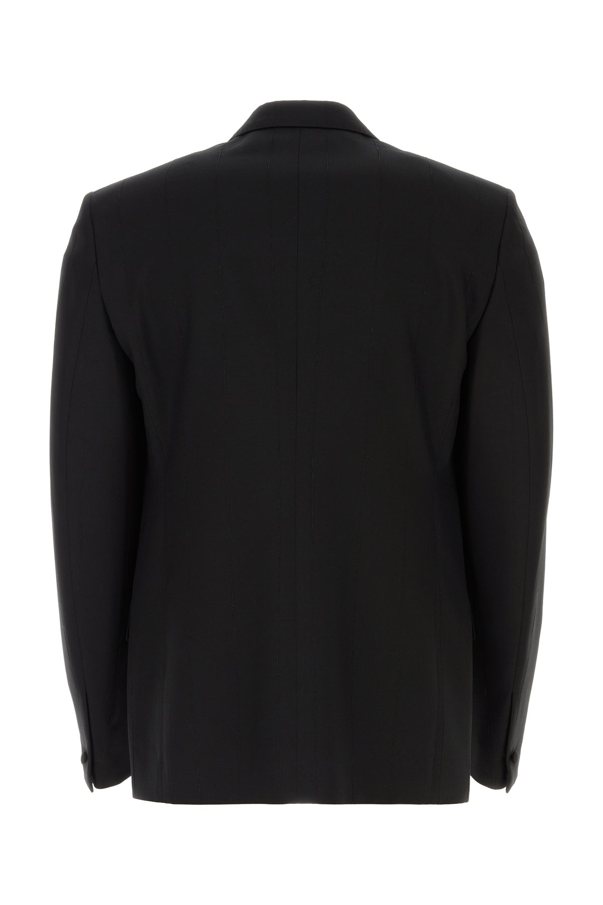 Givenchy Giacca in misto lana stretch nera, view 2