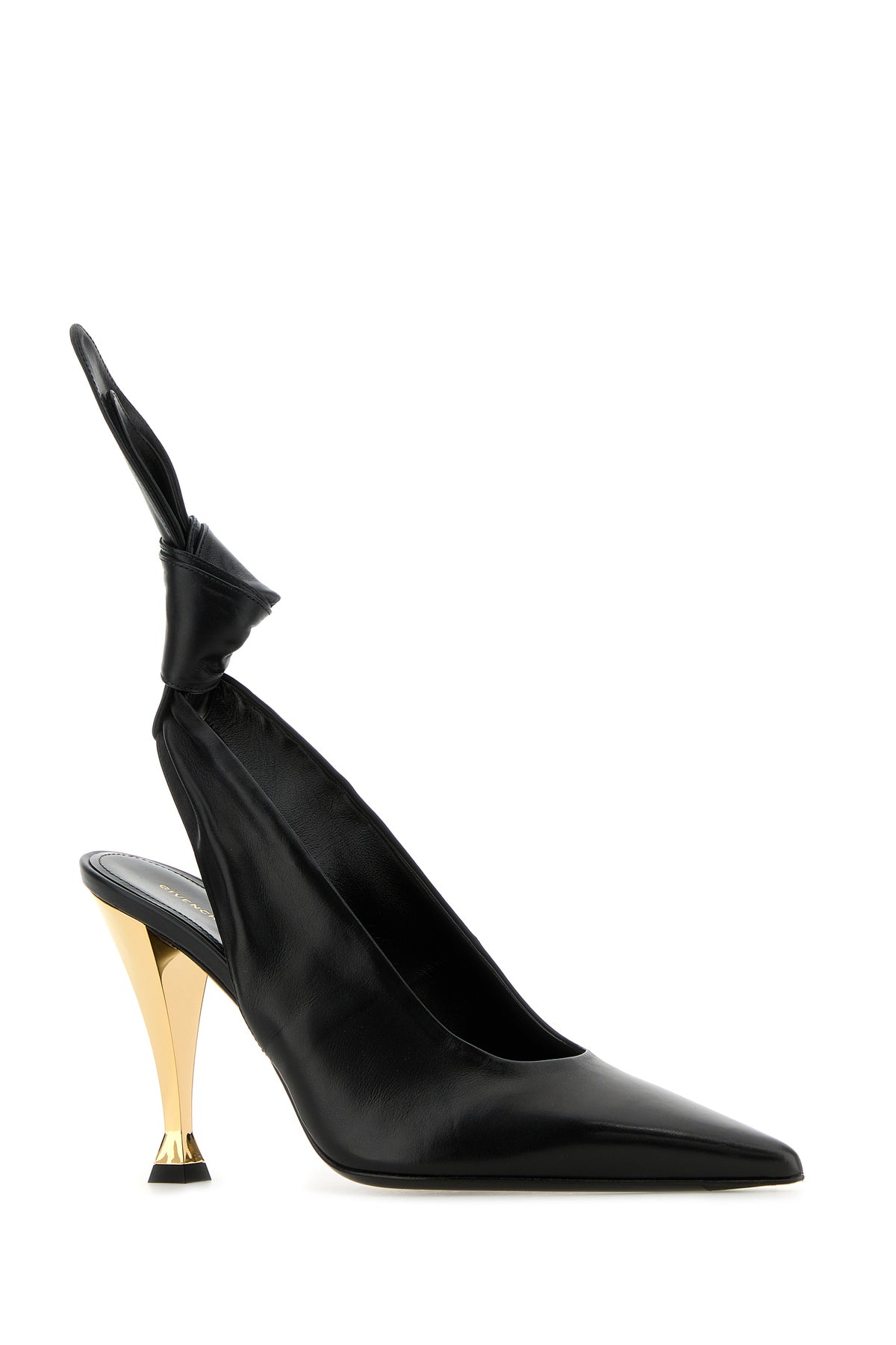 Givenchy Scarpe con tacco Beauw in nappa nera, view 2