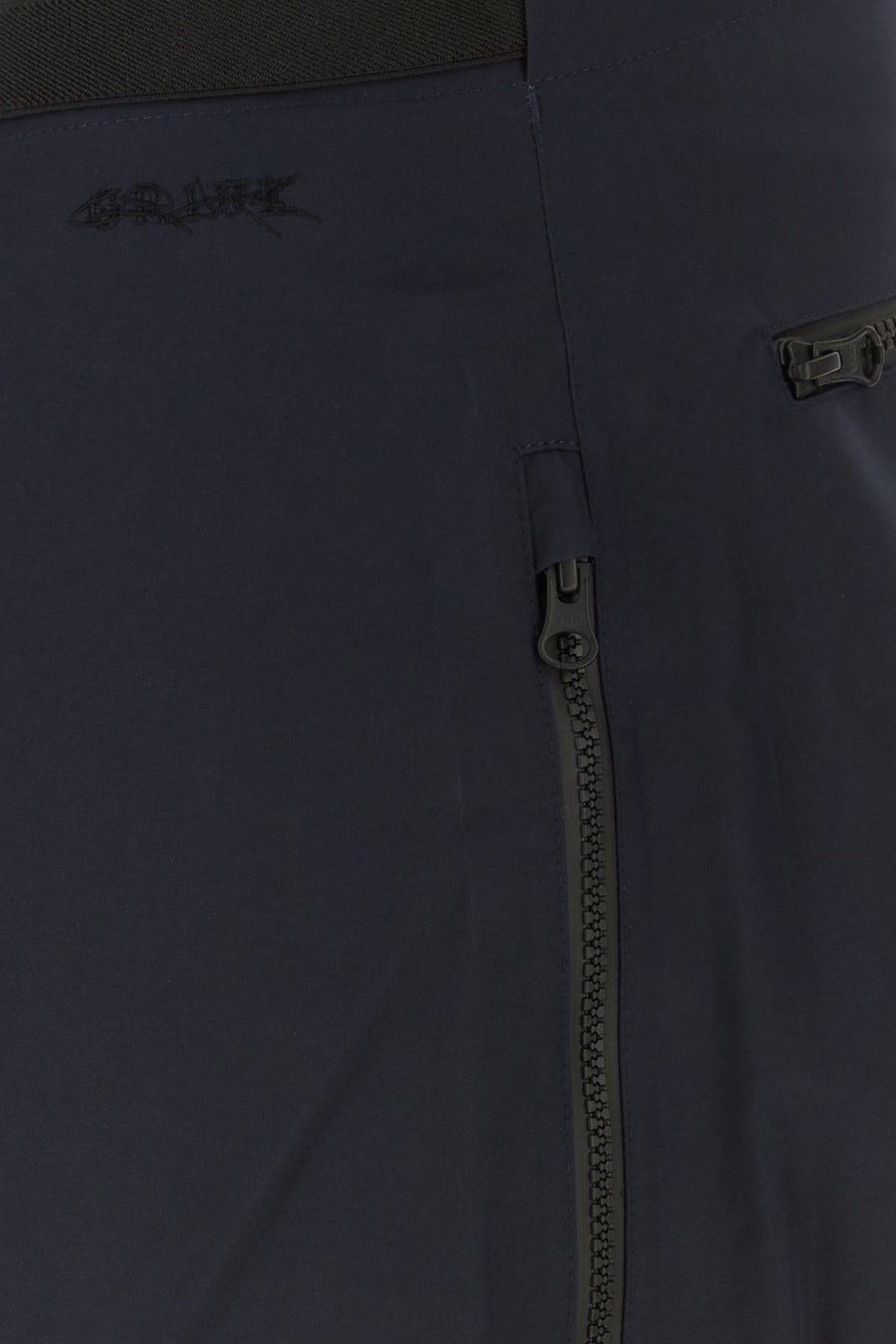 GR10K Pantalone in lana blu navy, view 3