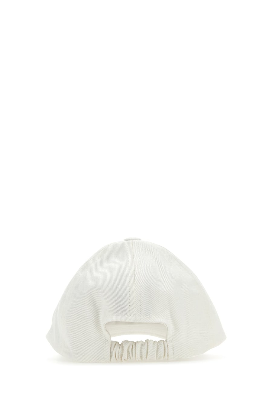 PATOU Cappello da baseball in cotone bianco, view 3