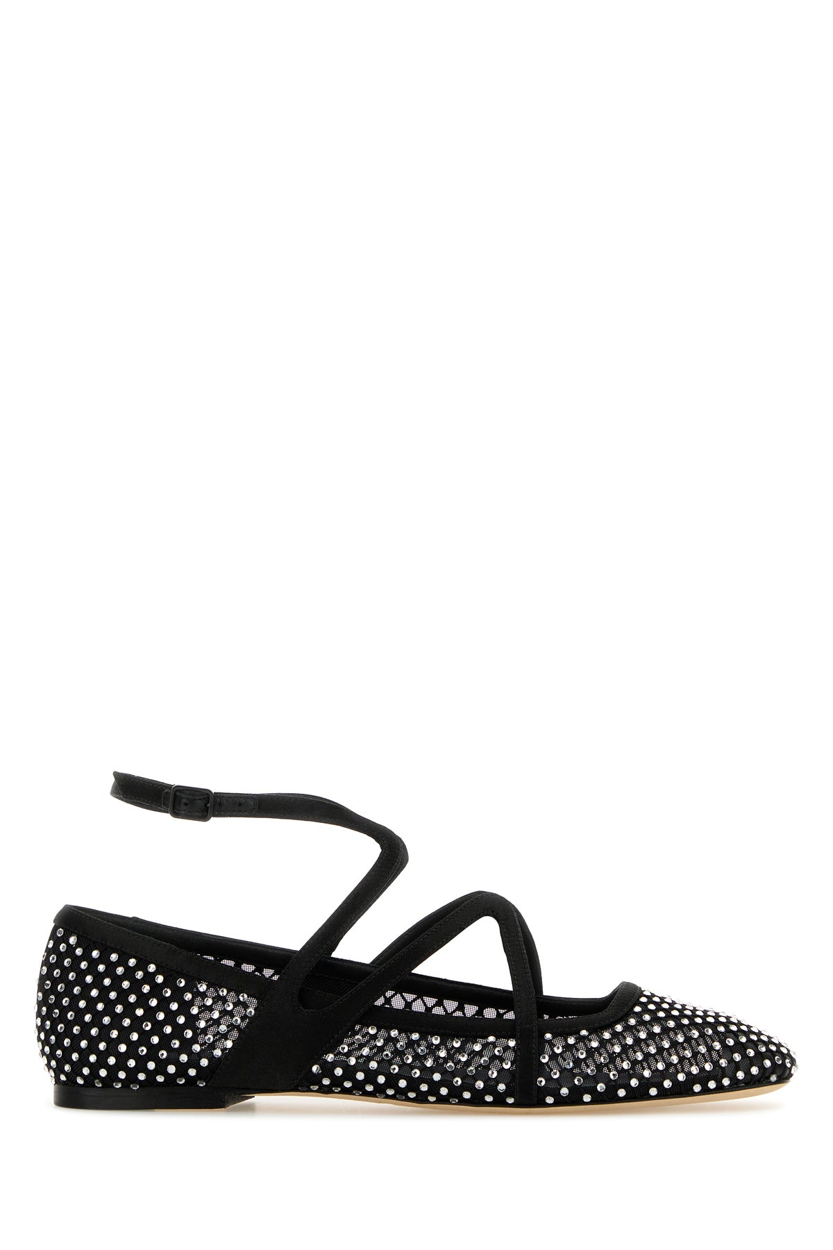 Jimmy Choo Ballerine Astoria in rete decorata