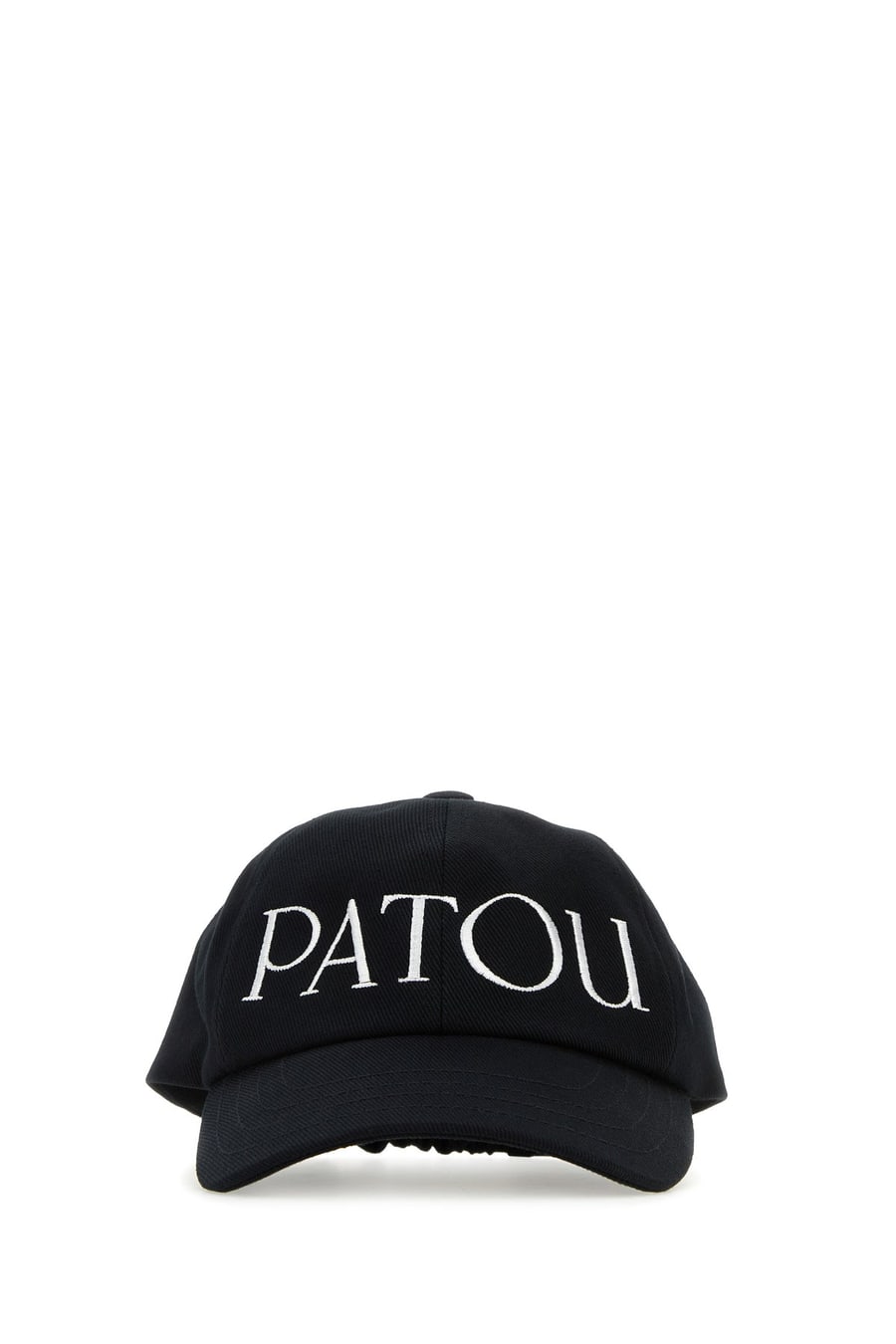 PATOU Cappello da baseball in cotone nero