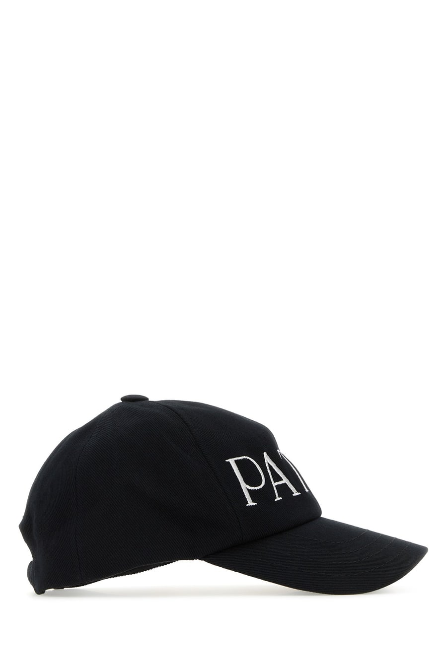 PATOU Cappello da baseball in cotone nero, view 2