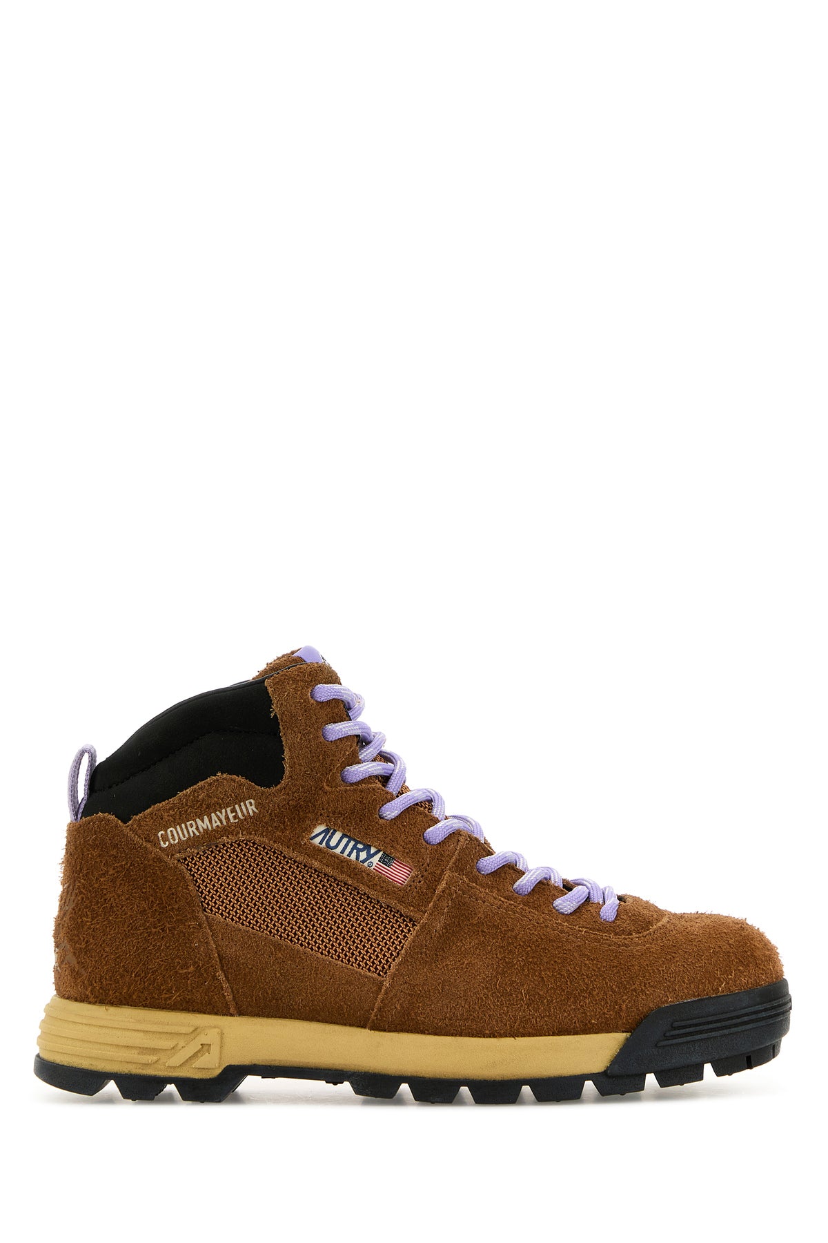 Autry Sneakers Malga in pelle scamosciata marrone