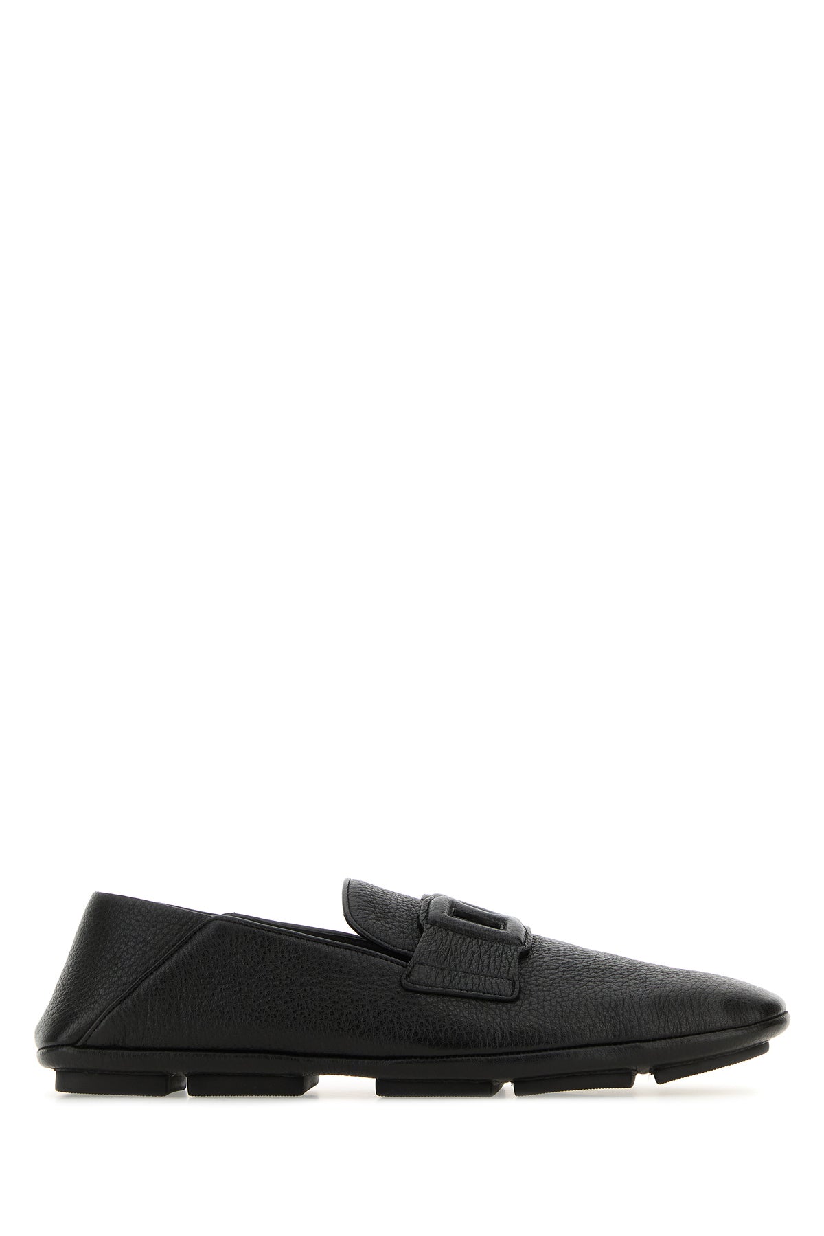 Dolce & Gabbana Mocassini Driver in pelle nera