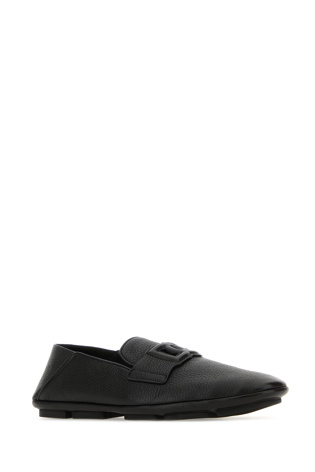 Dolce & Gabbana Mocassini Driver in pelle nera, view 2