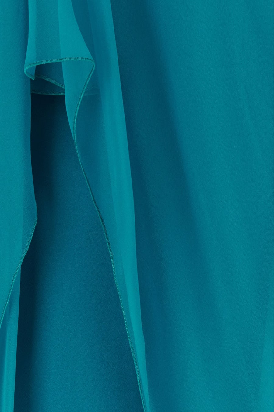ALBERTA FERRETTI Abito in seta ottanio, view 3