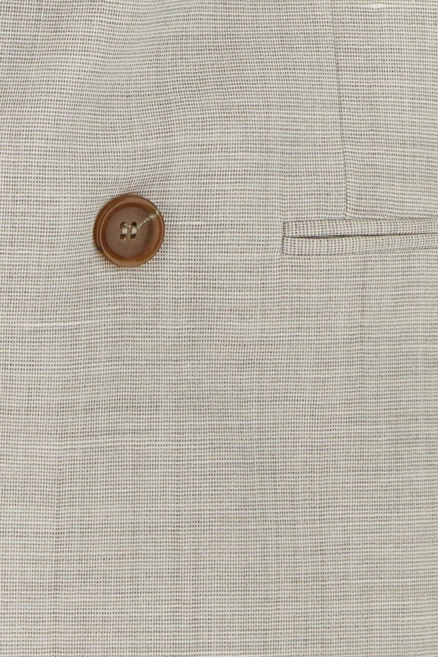PHILOSOPHY DI LORENZO SERAFINI Giacca in misto lana stretch grigio chiaro melangè, view 3