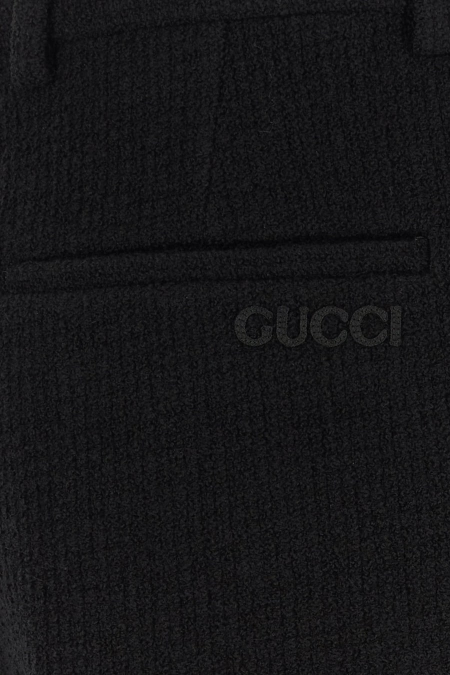 Gucci Bermuda in bouclé nero, view 5