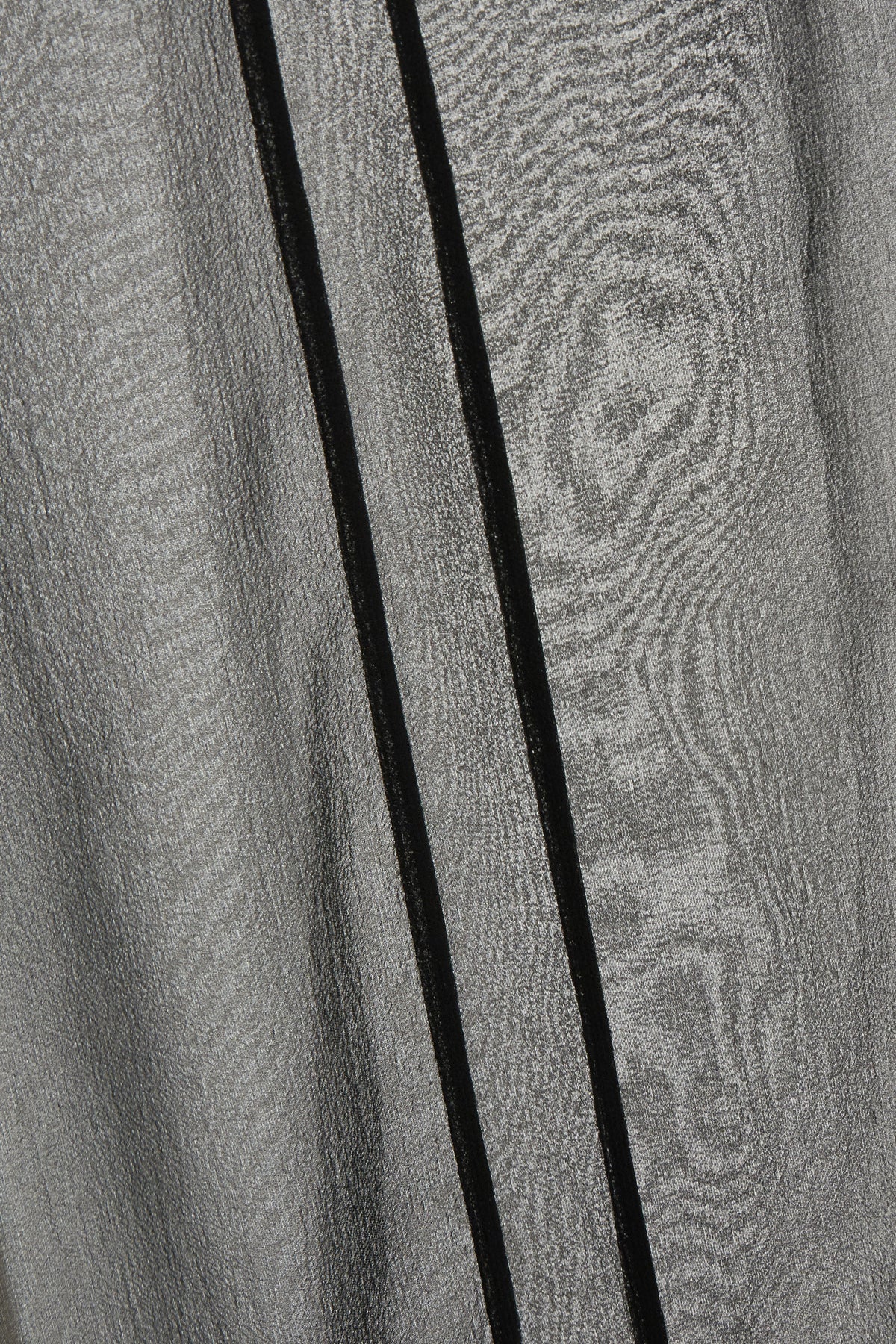 Saint Laurent Pantalone in seta nera