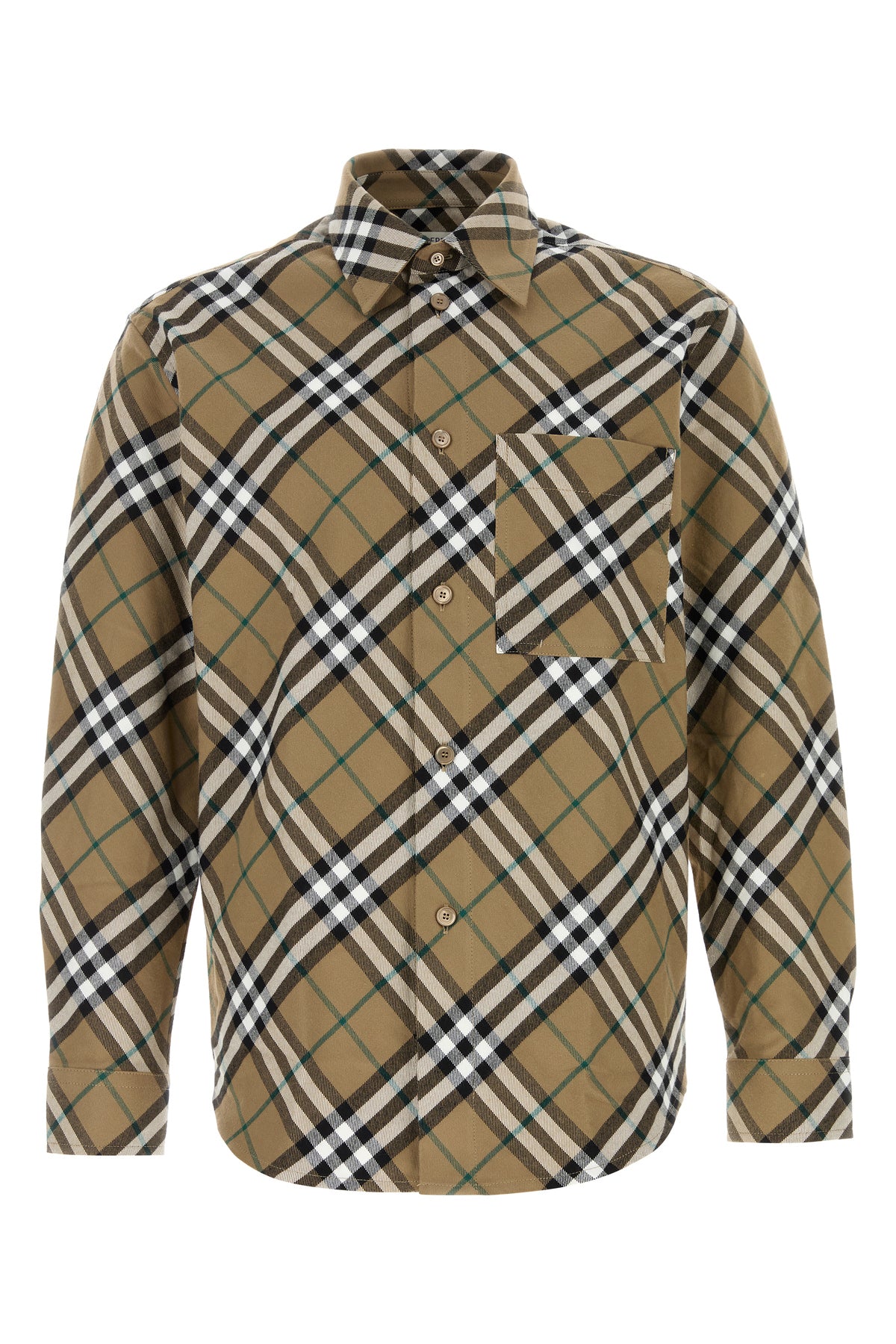 Burberry Camicia in oxford ricamato