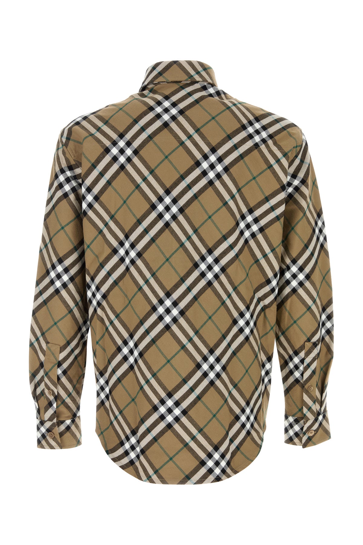 Burberry Camicia in oxford ricamato, view 2