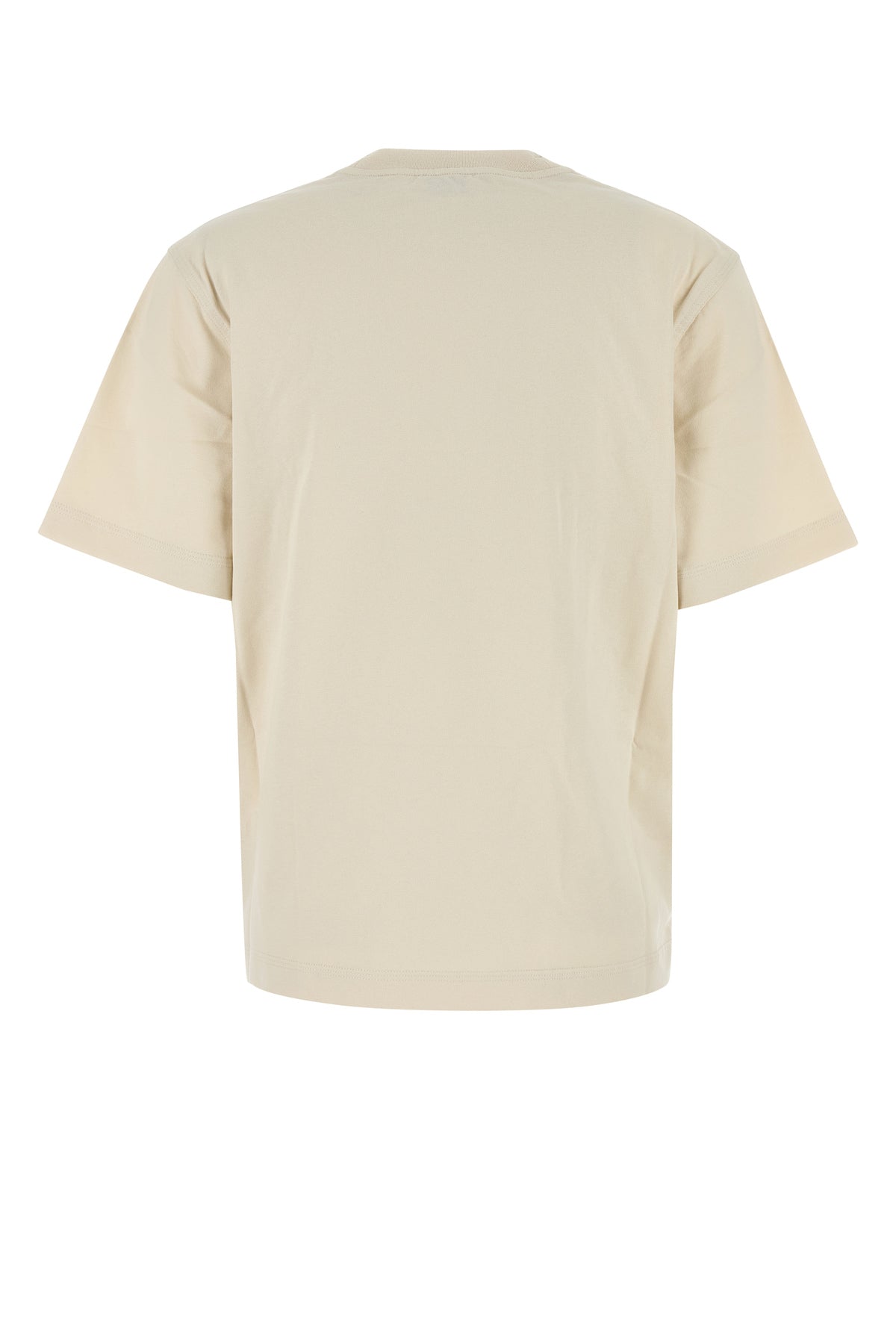 Burberry T-shirt in cotone sabbia, view 2