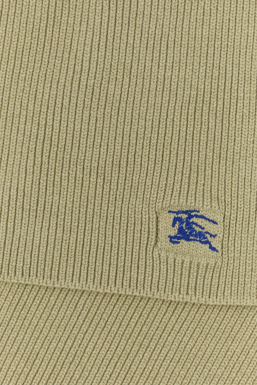 Burberry Sciarpa in cashmere kaki, view 2
