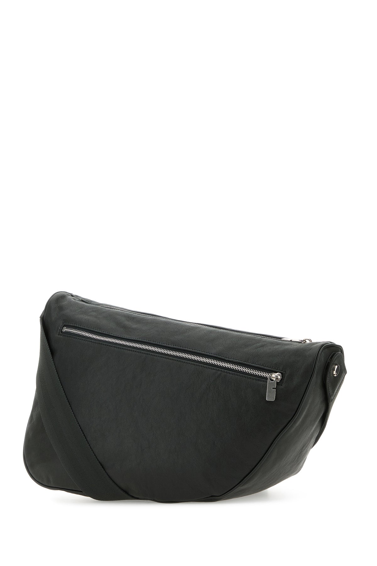 Burberry Borsa a tracolla Shield grande in pelle ardesia, view 2