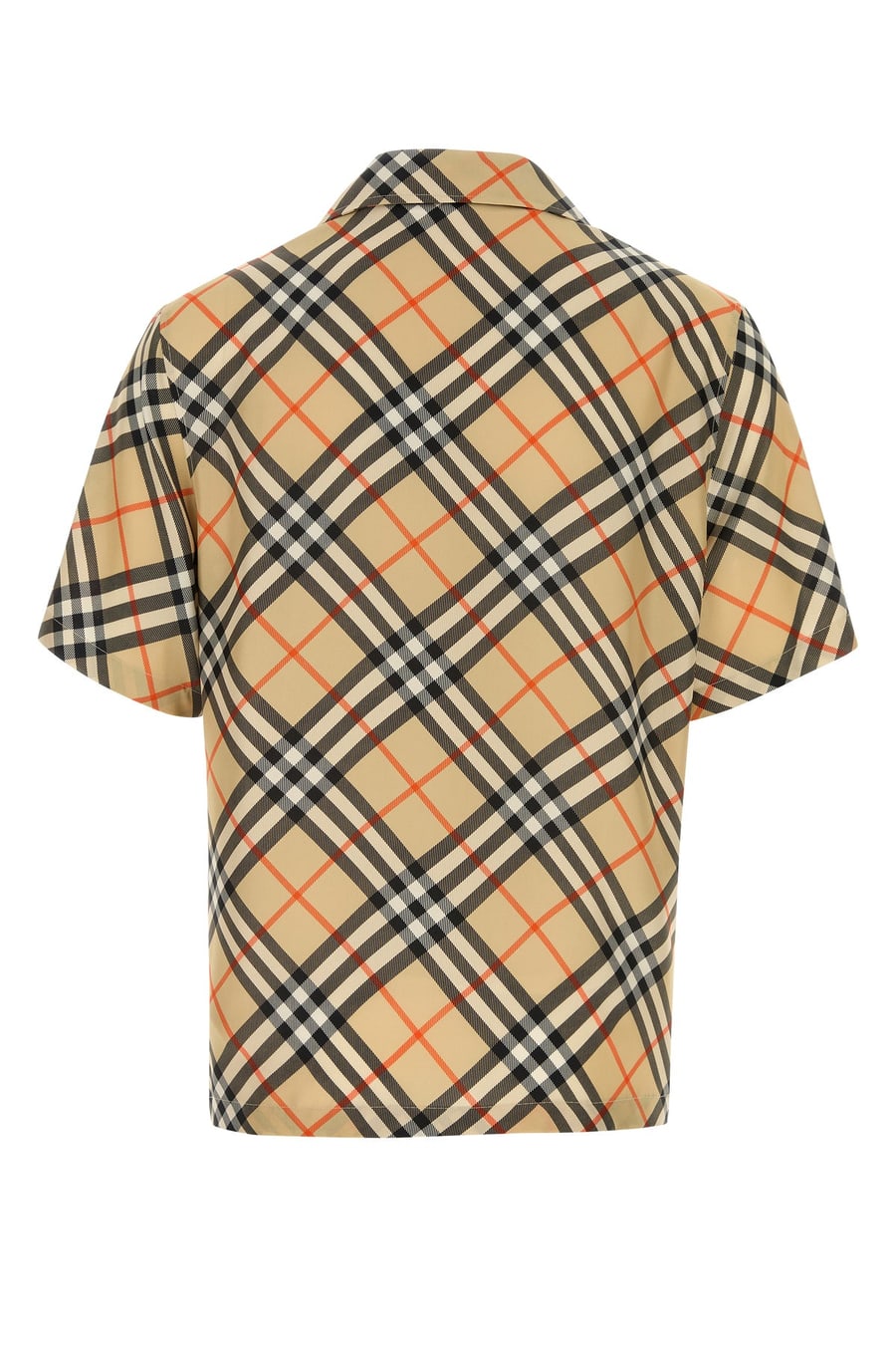Burberry Camicia in seta stampata, view 2