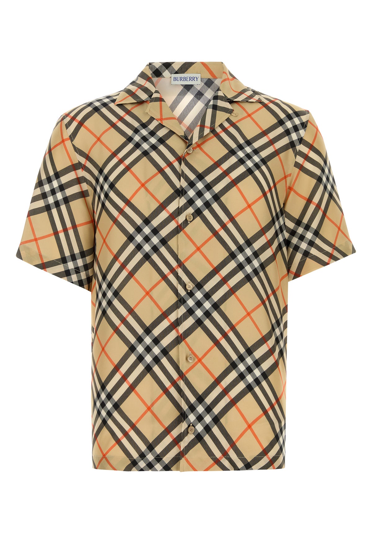 Burberry Camicia in seta stampata