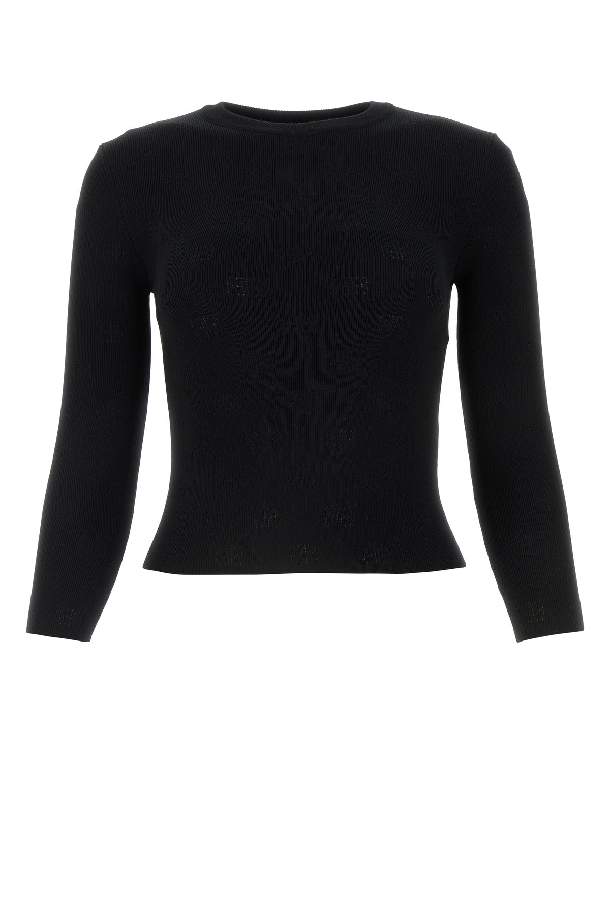 Balenciaga Maglione in misto lana nera