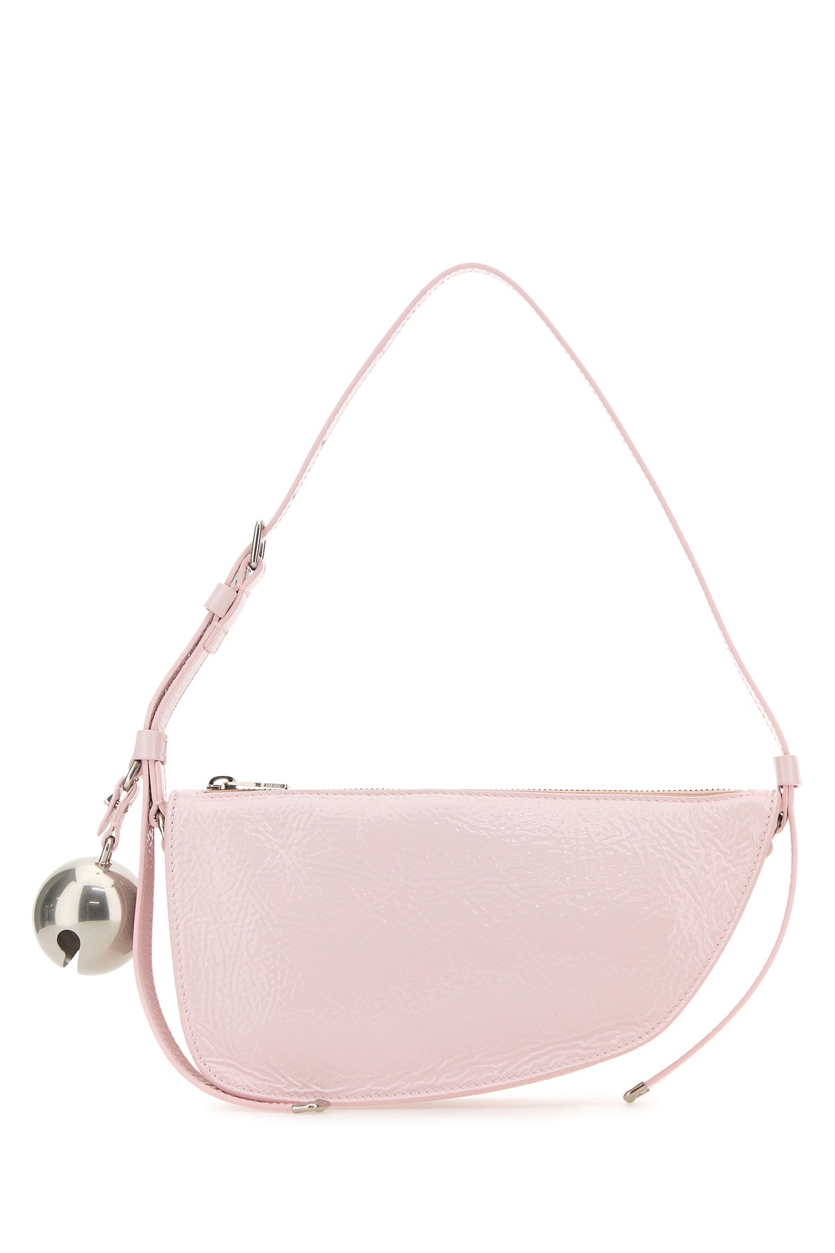 Burberry Borsa a spalla Knight piccola in pelle rosa