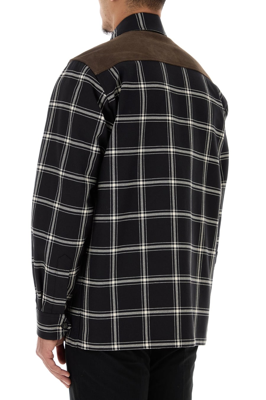 Alexander McQueen Camicia in cotone ricamata, view 4