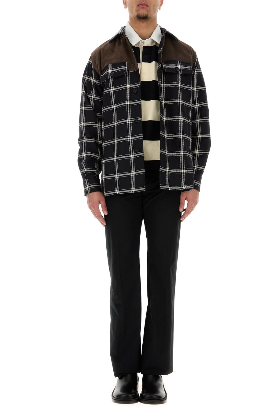 Alexander McQueen Camicia in cotone ricamata, view 6