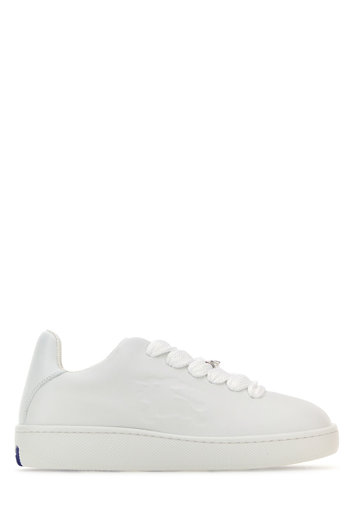 Burberry Sneakers Box in pelle bianca