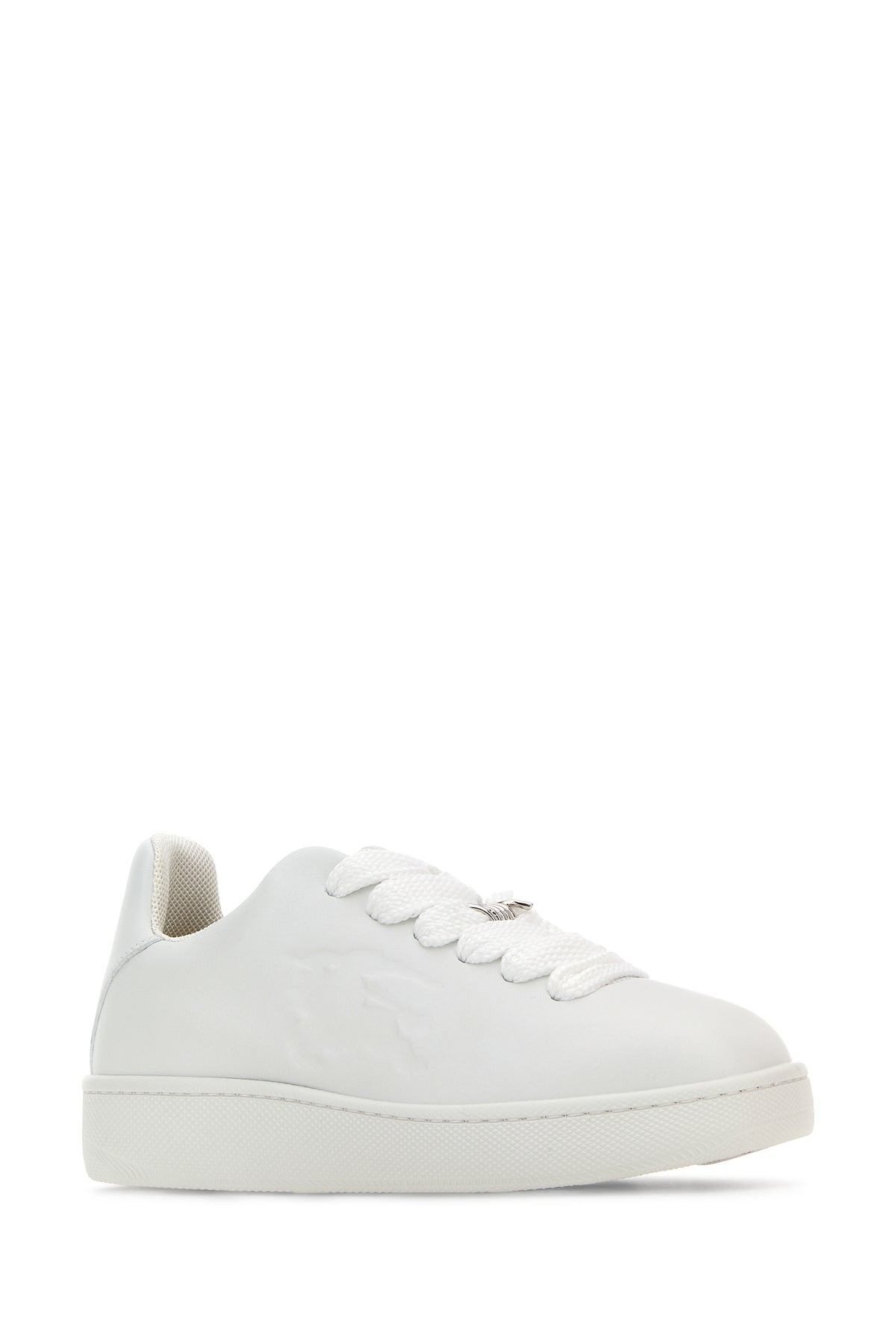 Burberry Sneakers Box in pelle bianca, view 2
