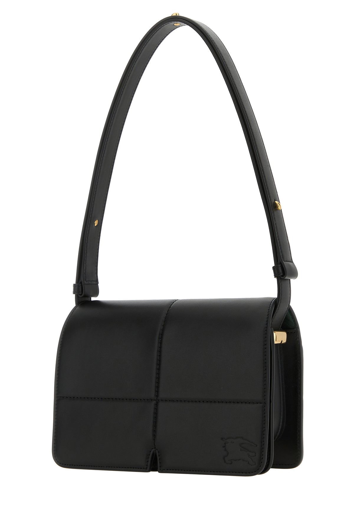 Burberry Borsa a spalla Snip in pelle nera, view 2