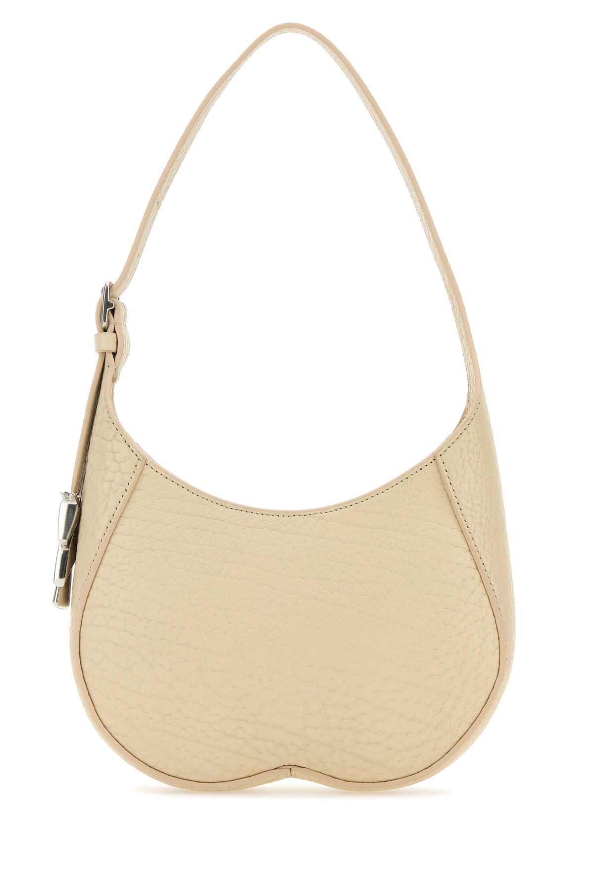 Burberry Borsa a spalla Chess piccola in pelle sabbia