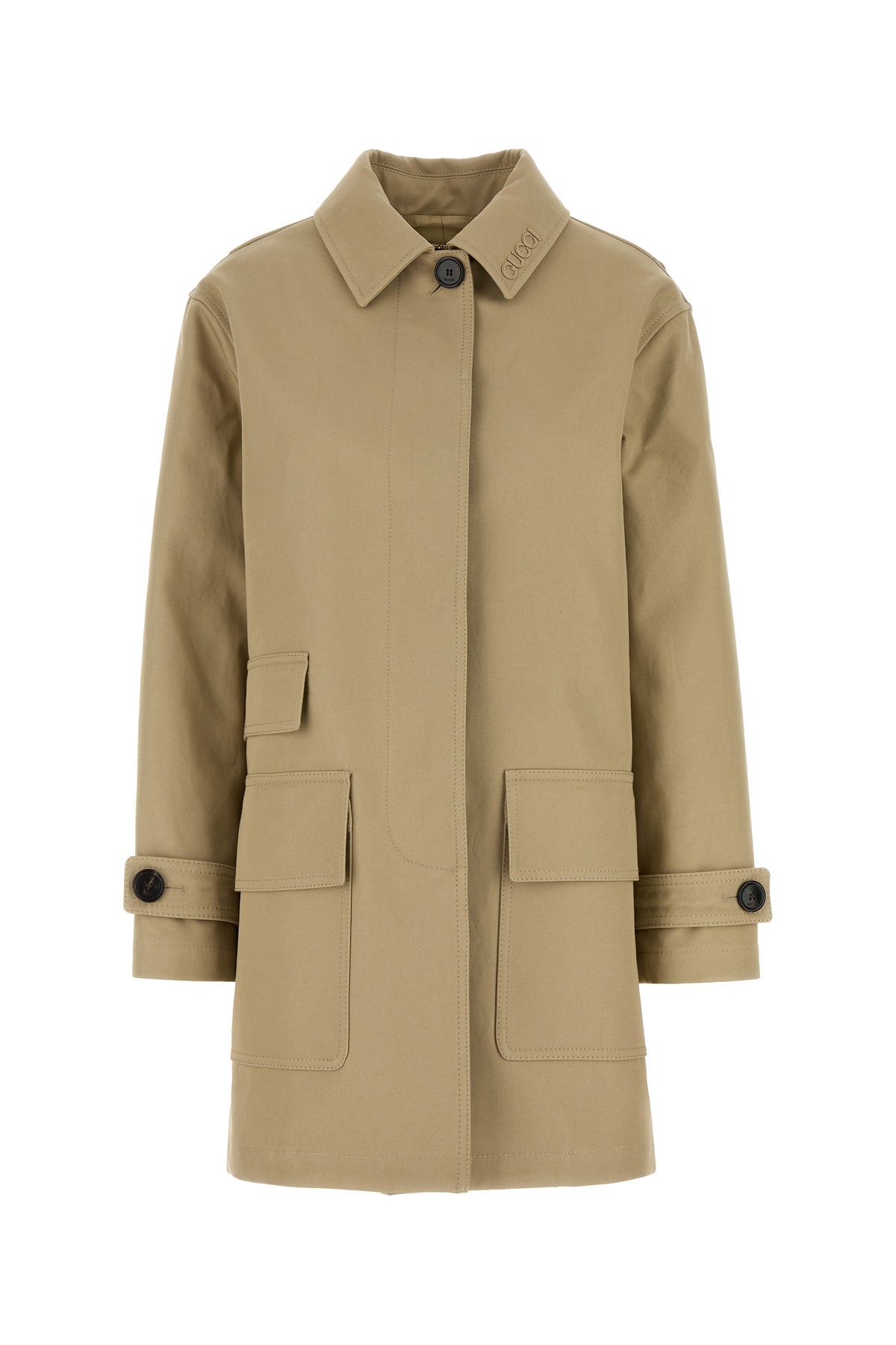Gucci Soprabito in drill beige
