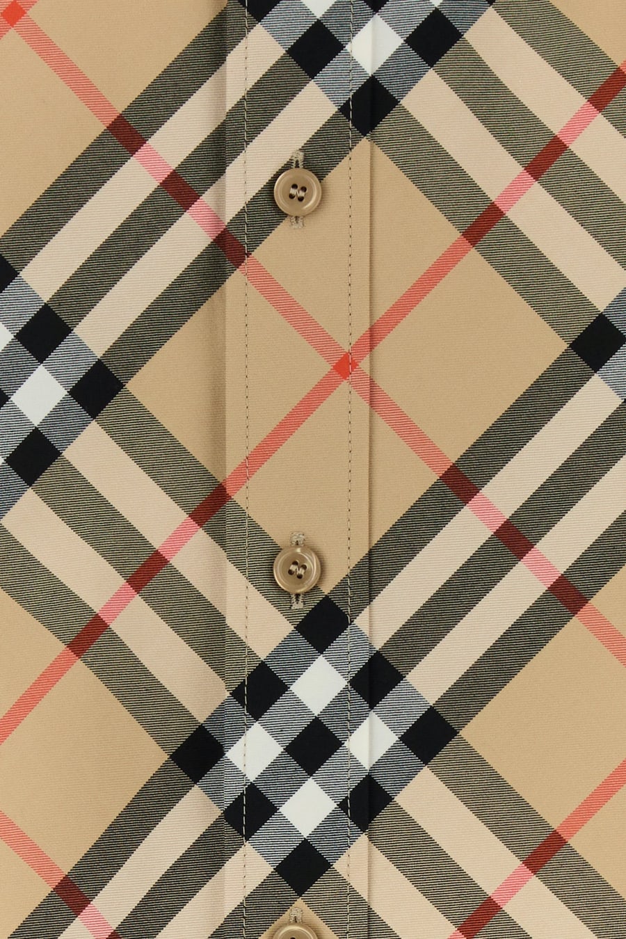 Burberry Abito in cotone ricamato, view 3