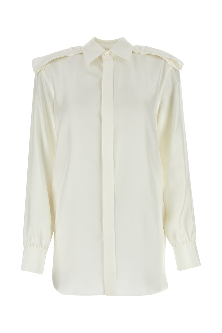 Burberry Camicia in seta bianca