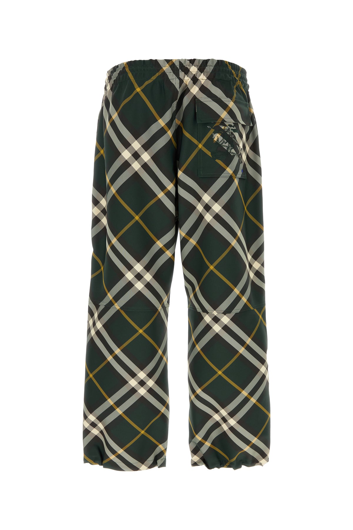 Burberry Pantalone in poliestere ricamato, view 2