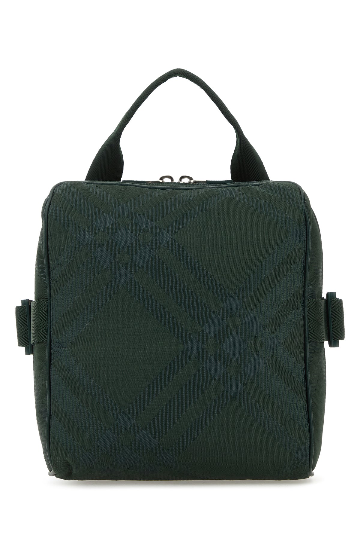 Burberry Borsa a tracolla in tessuto verde bottiglia
