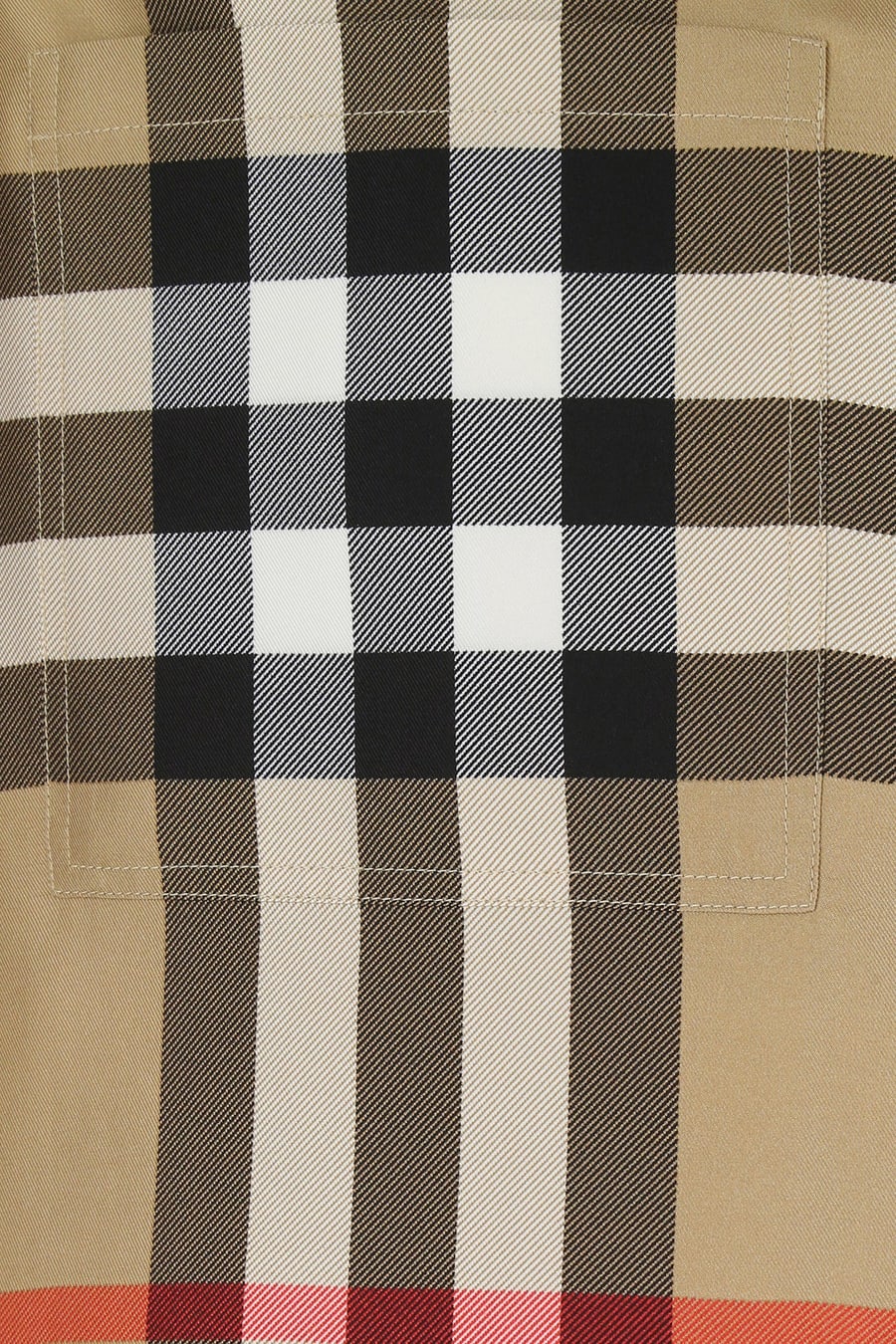 Burberry Camicia in seta ricamata, view 5