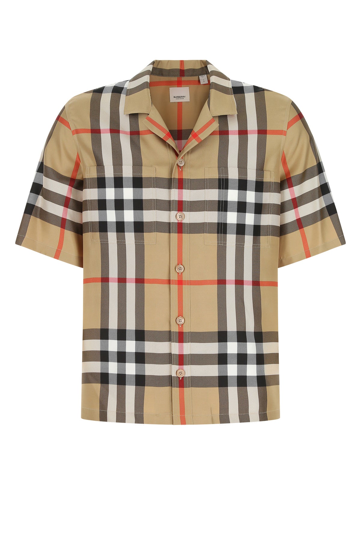 Burberry Camicia in seta ricamata