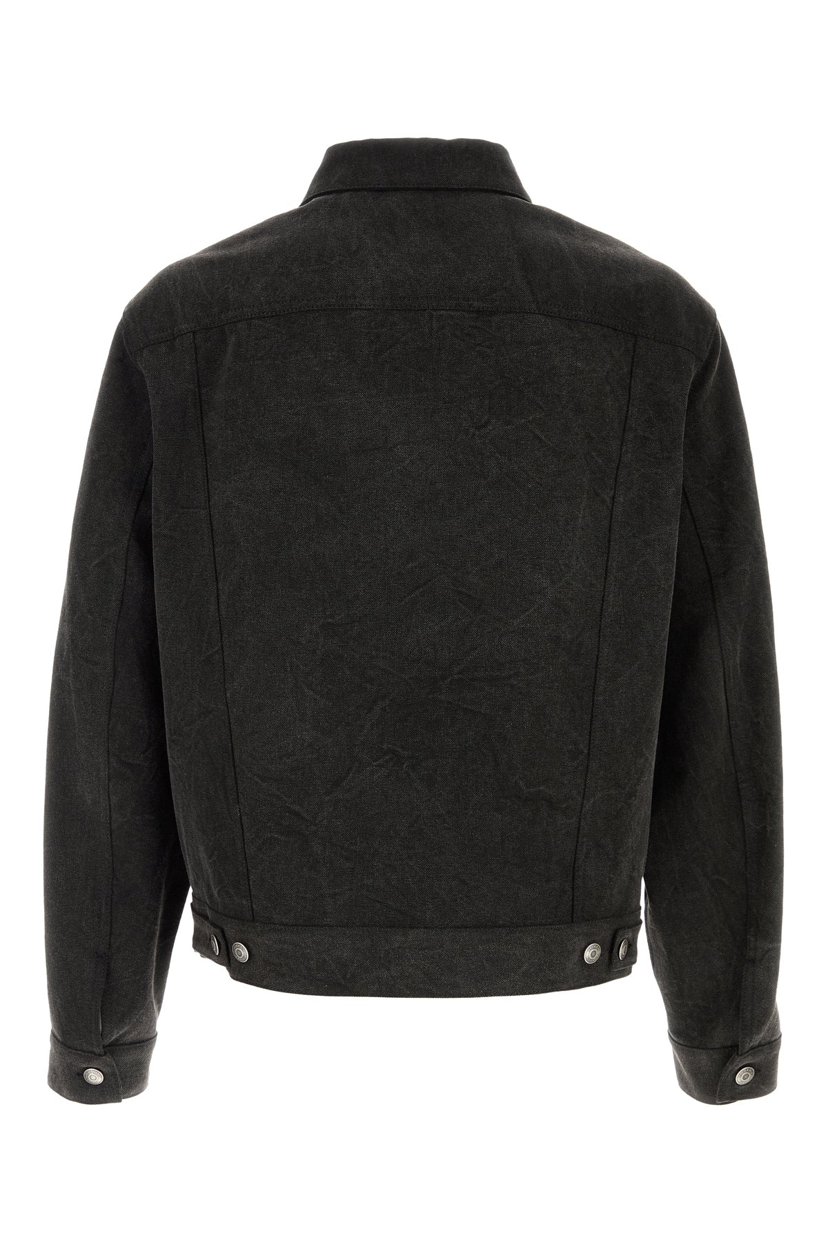 Alexander McQueen Giubbino in denim ardesia, view 2